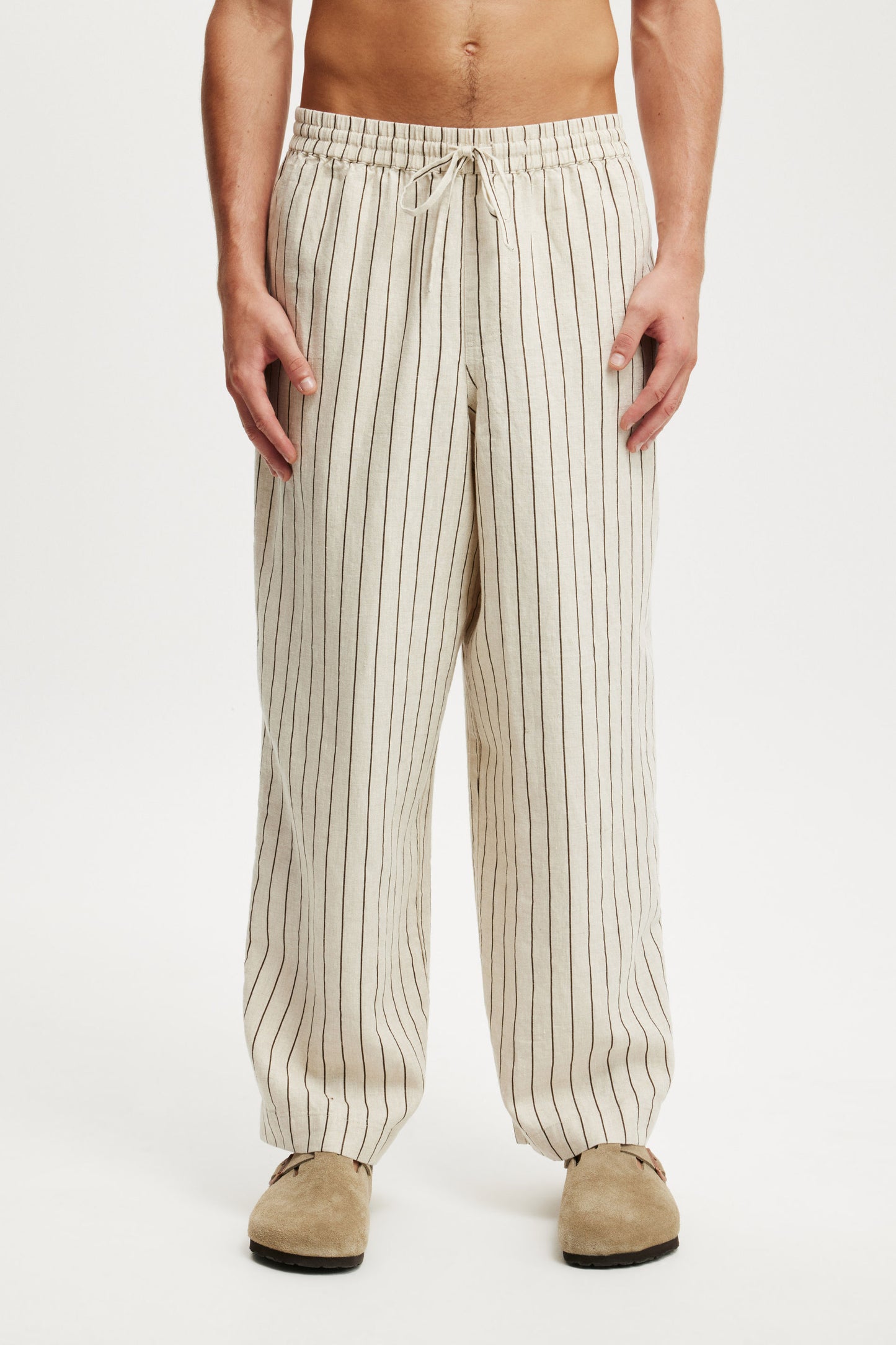 Super Baggy Linen Pant