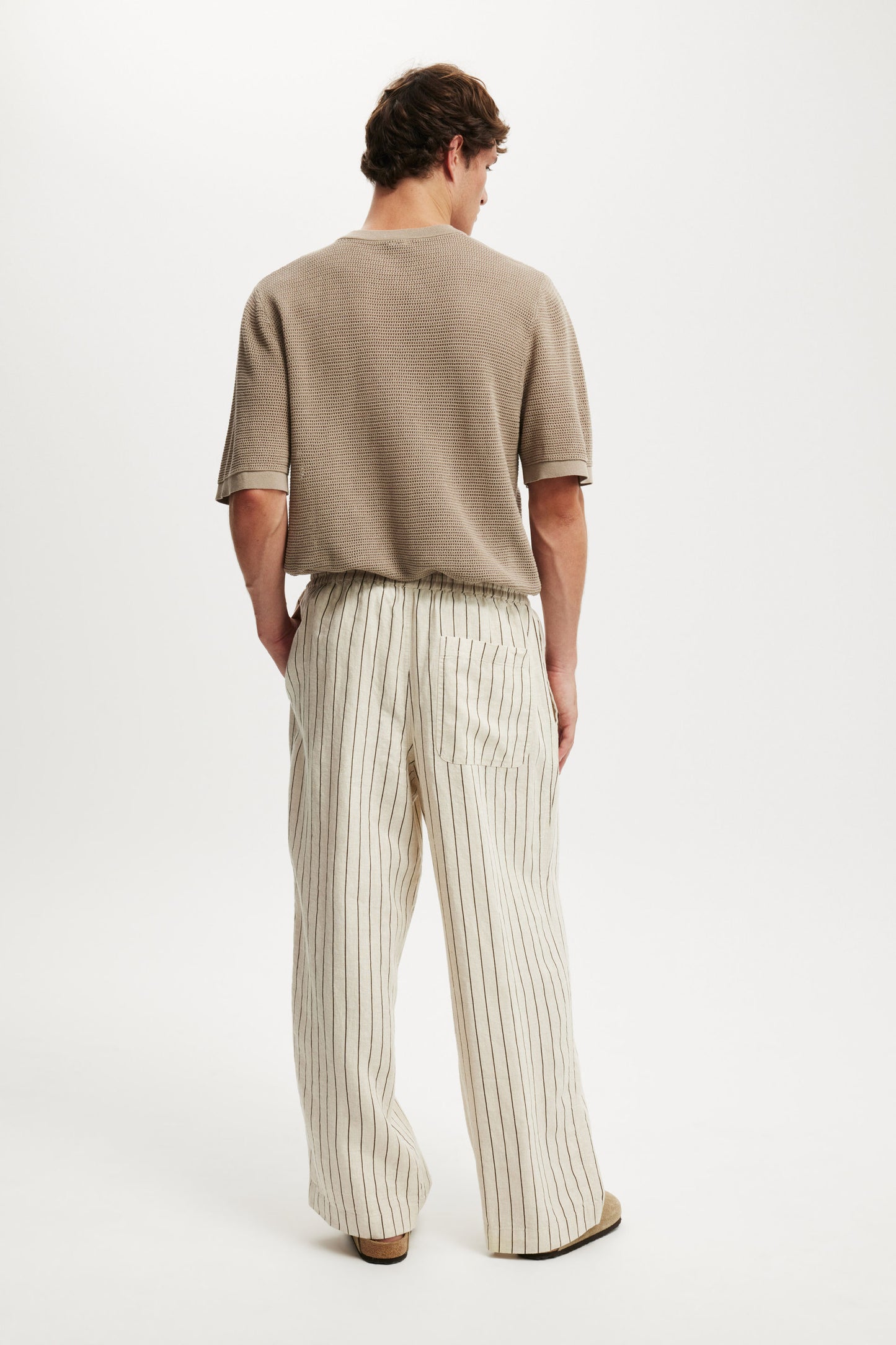 Super Baggy Linen Pant