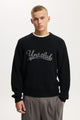 Box Fit Crew Knit