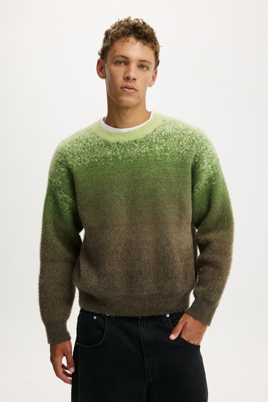 Ombre Crew Knit