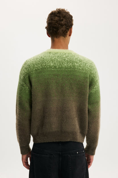 Ombre Crew Knit
