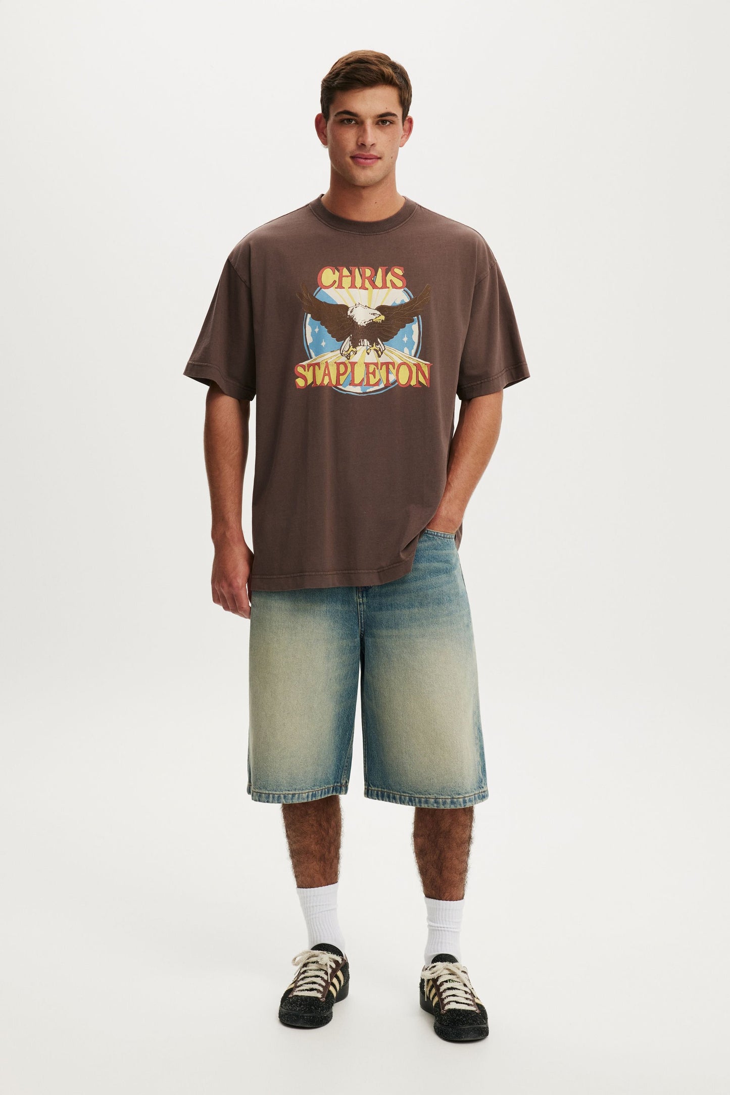 Chris Stapleton Box Fit Music T-Shirt