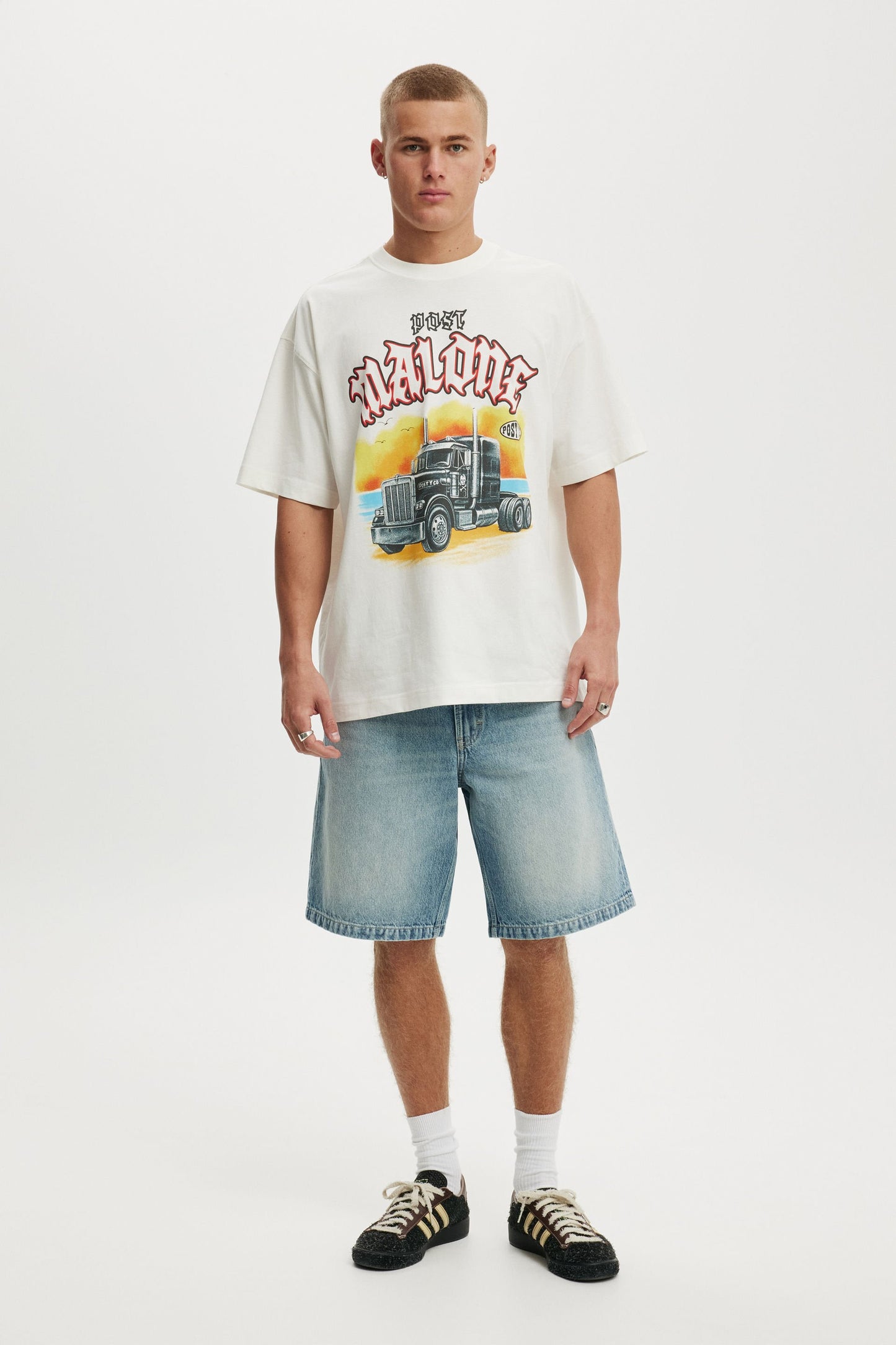 Post Malone Box Fit Music T-Shirt