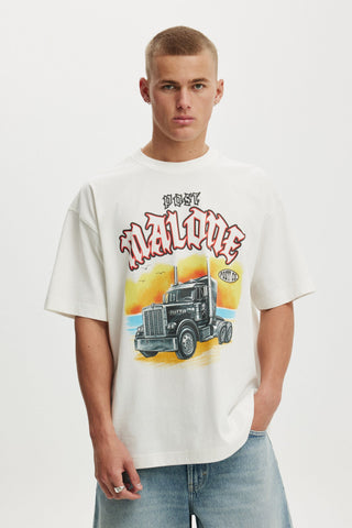 Post Malone Box Fit Music T-Shirt