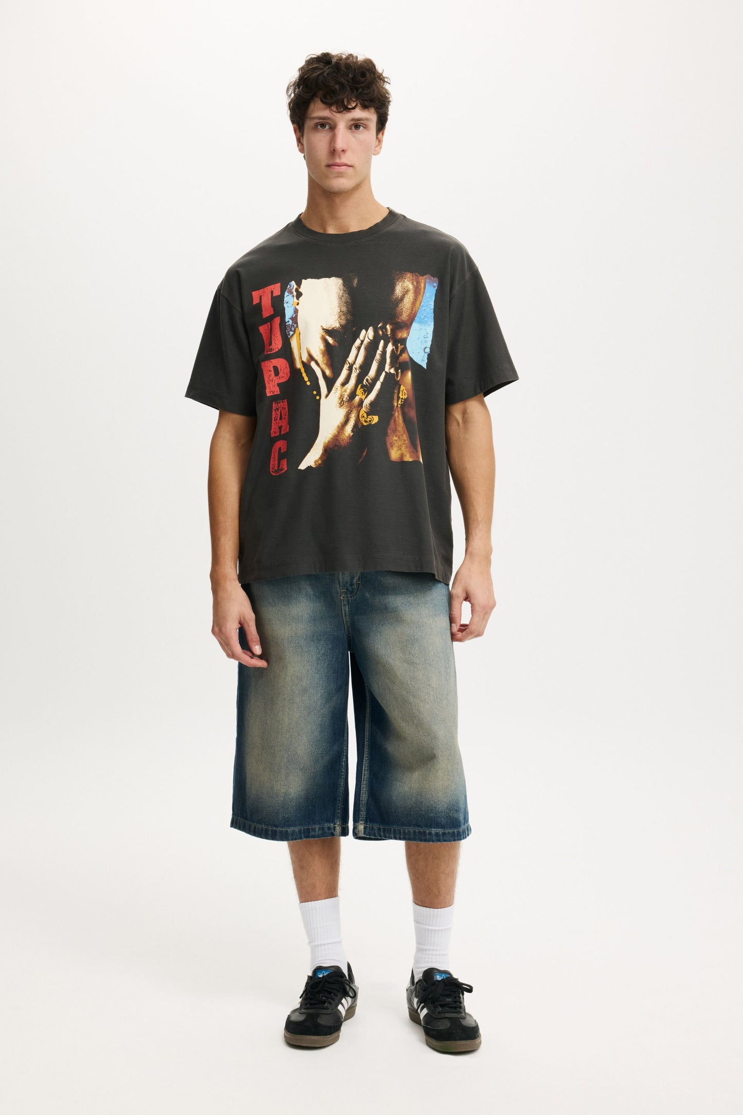 Tupac Box Fit Music T-Shirt