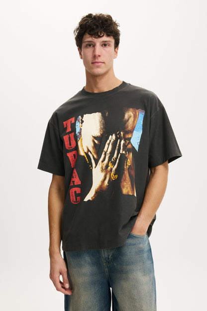 Tupac Box Fit Music T-Shirt