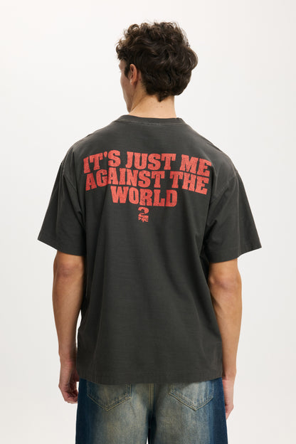 Tupac Box Fit Music T-Shirt