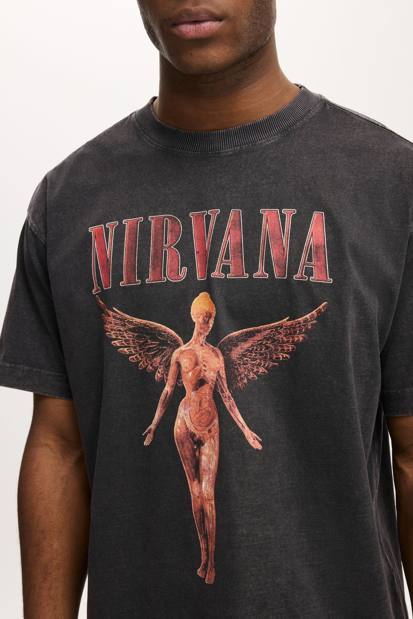 Nirvana Box Fit Music T-Shirt