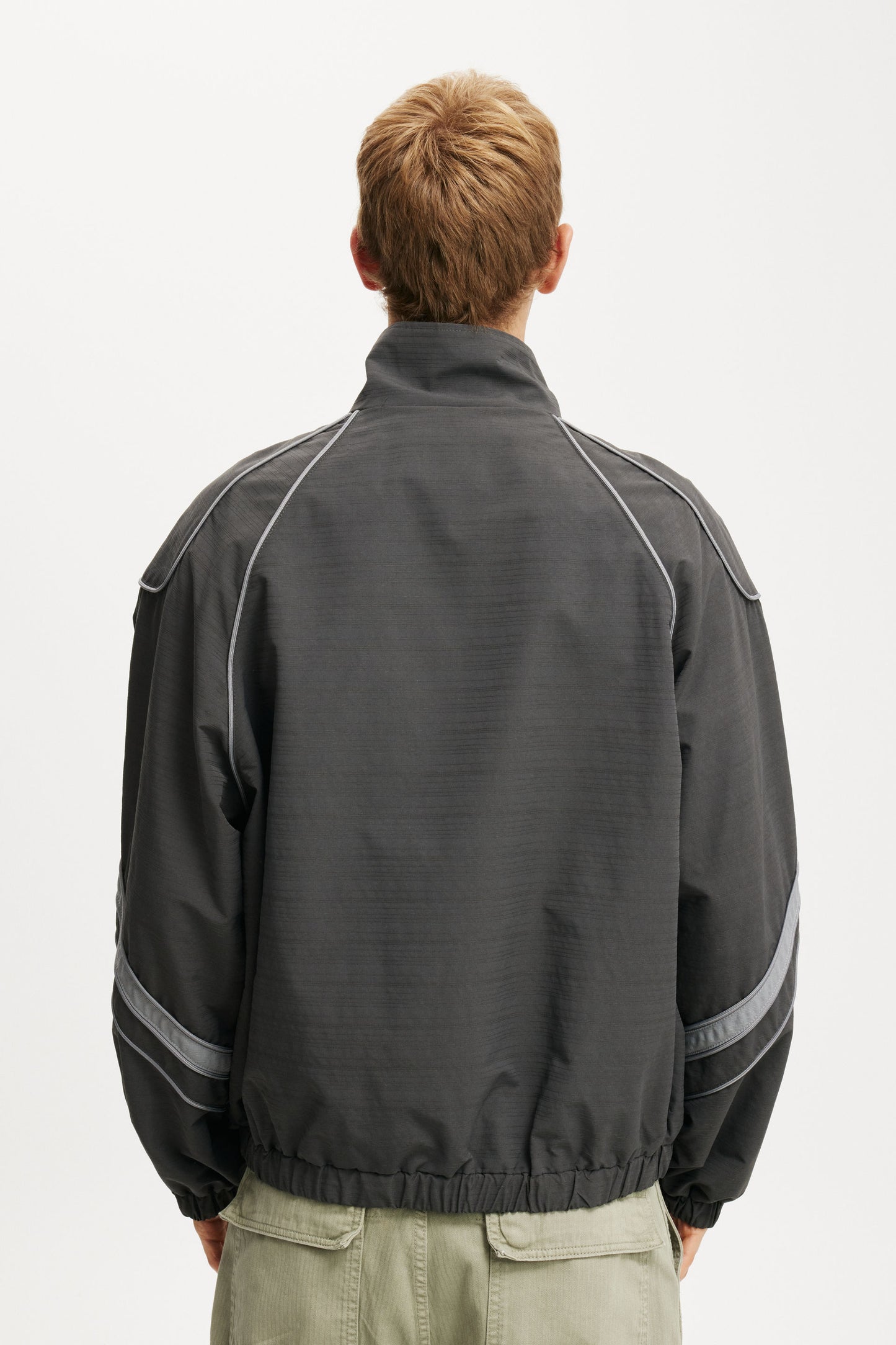 Panelled Racer Jacket