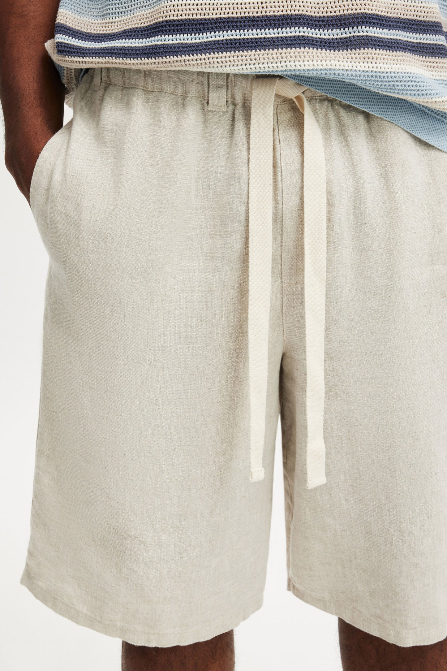 Baggy Linen Short