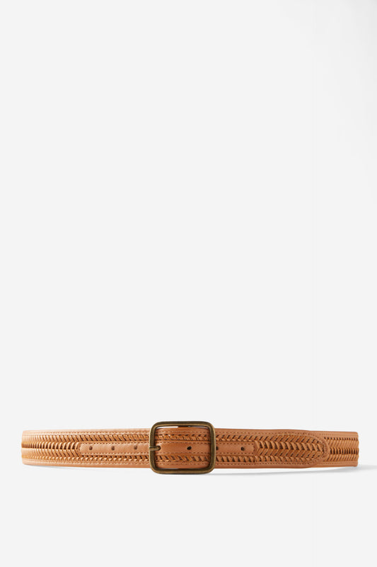 Snake Bite Braided Belt