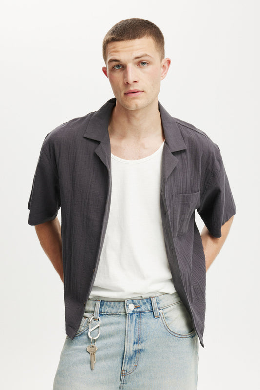 Riviera Box Fit Short Sleeve Shirt