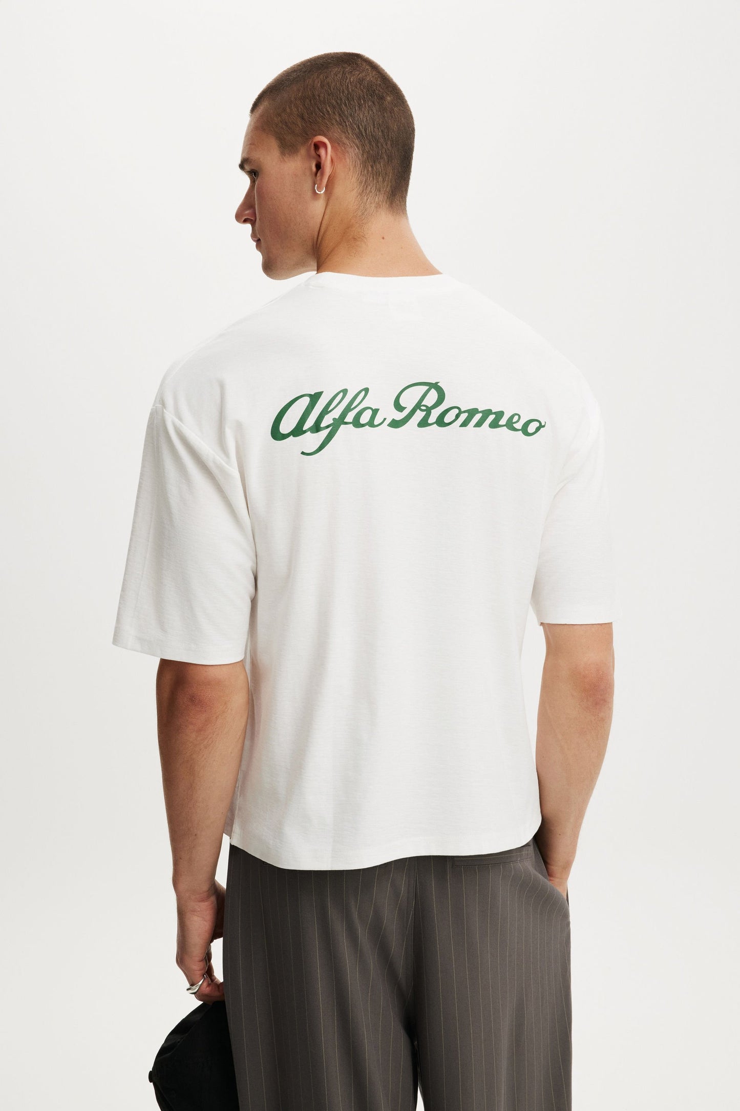 Cropped Fit Alfa Romeo T-Shirt