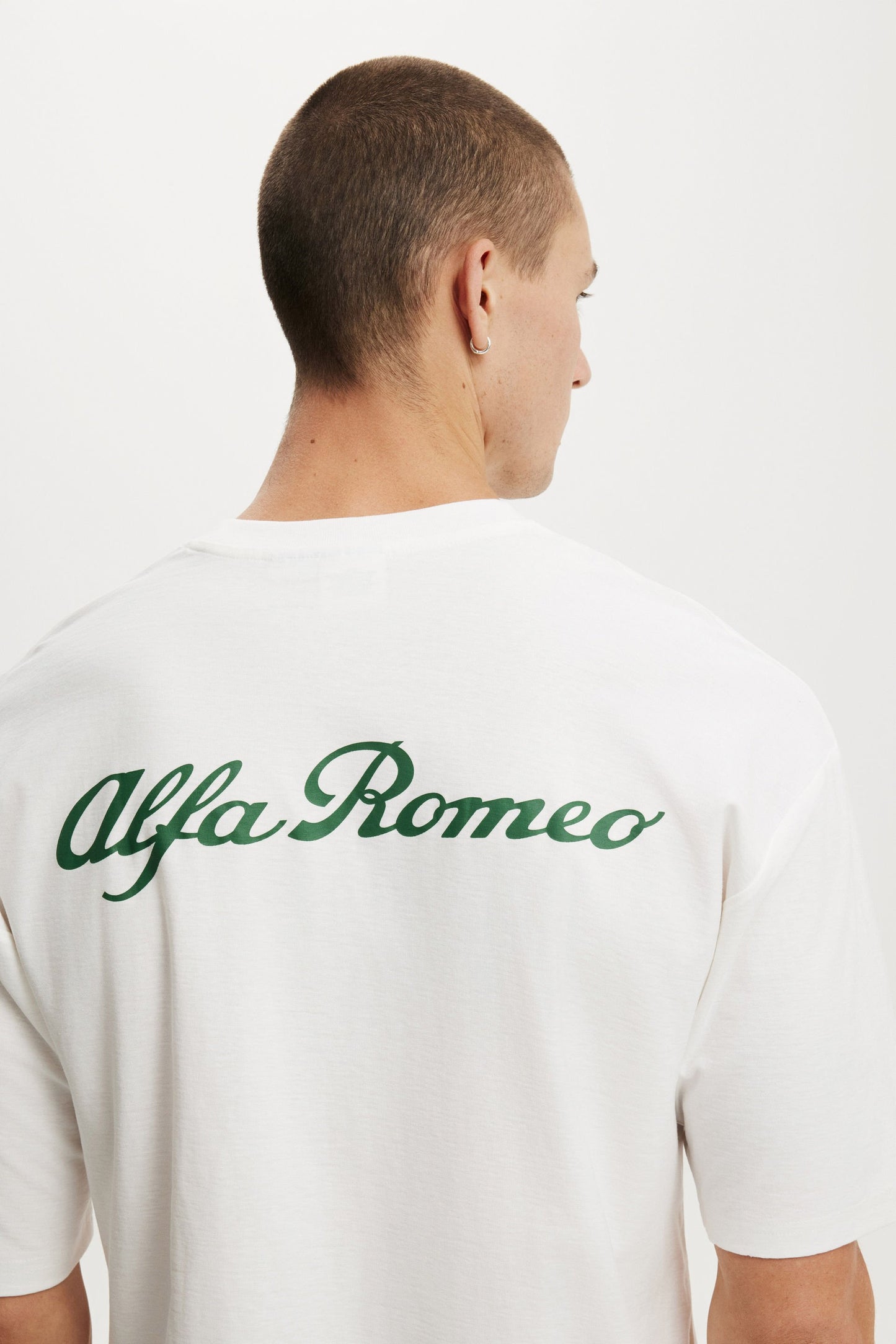 Cropped Fit Alfa Romeo T-Shirt