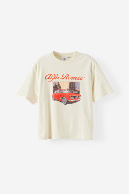 Cropped Fit Alfa Romeo T-Shirt