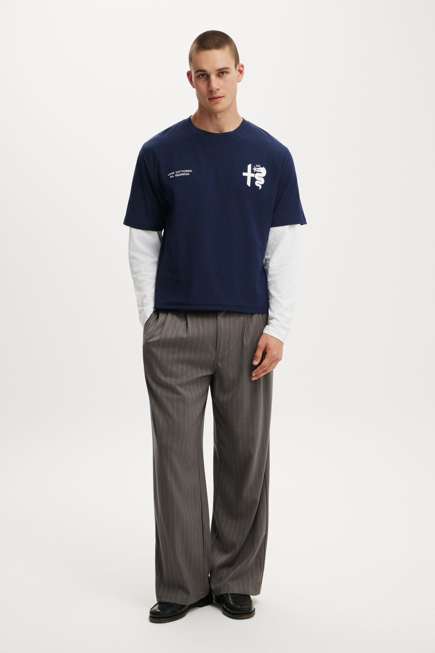 Cropped Fit Alfa Romeo T-Shirt