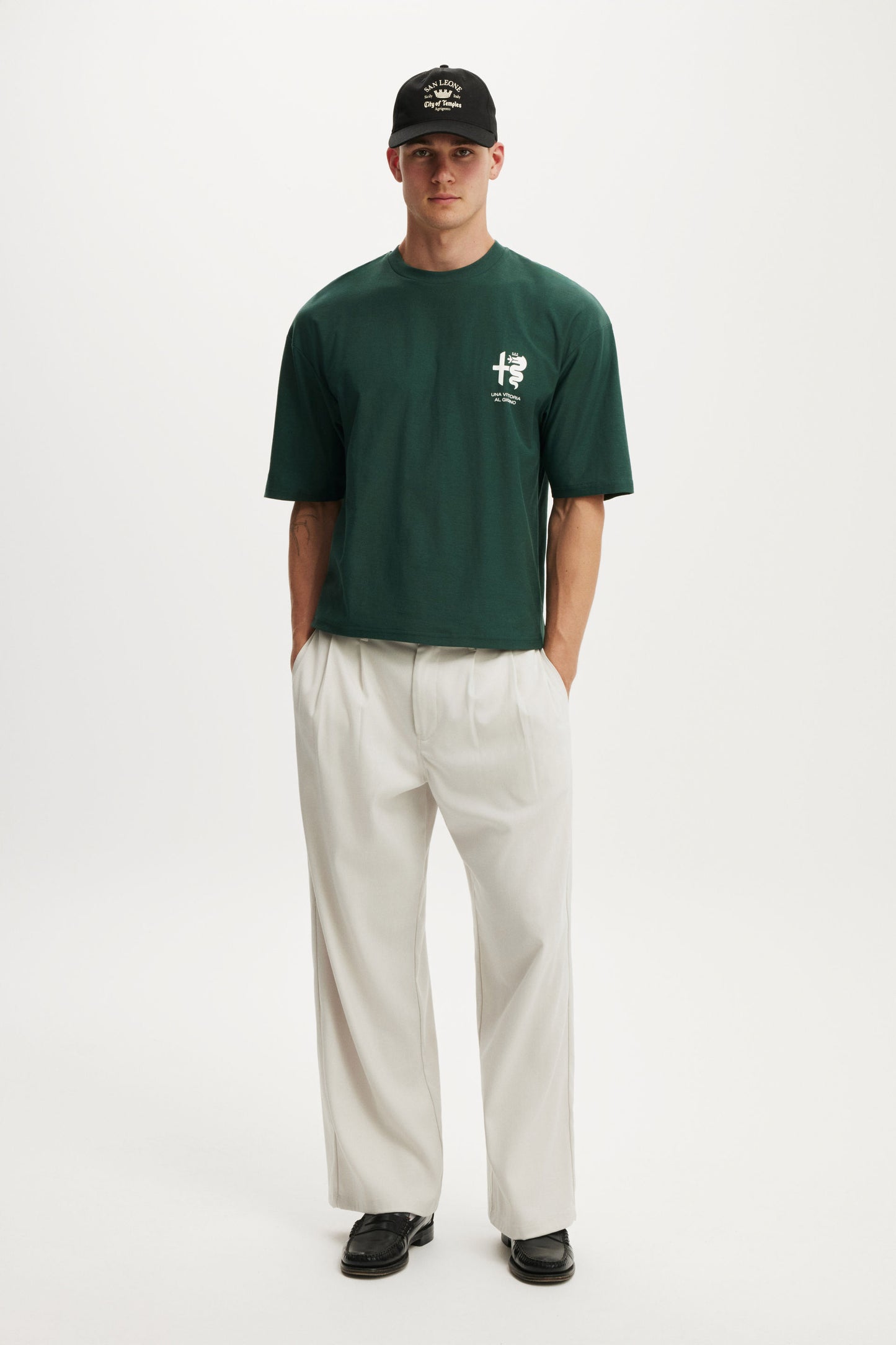 Cropped Fit Alfa Romeo T-Shirt