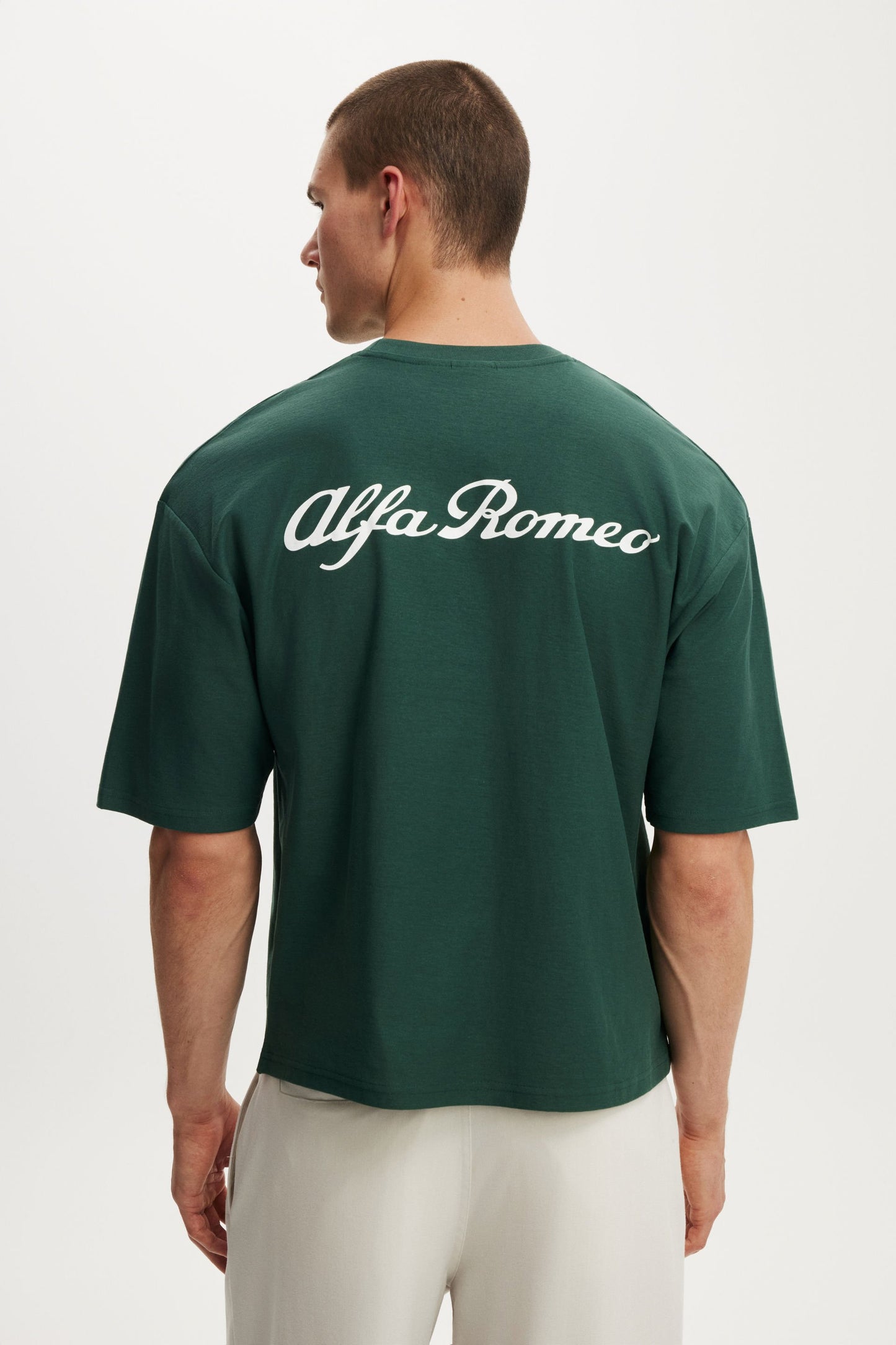 Cropped Fit Alfa Romeo T-Shirt