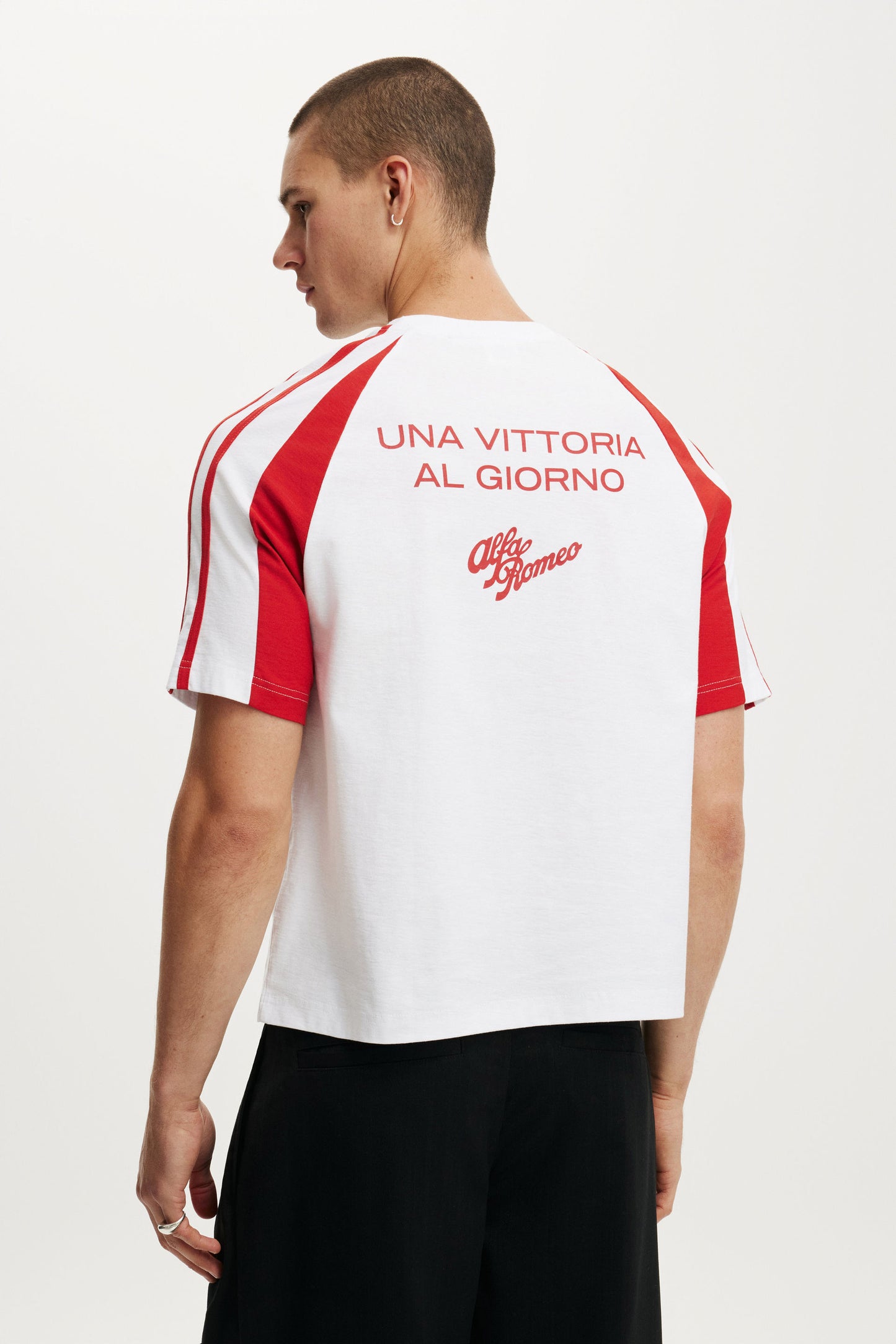 Cropped Fit Alfa Romeo T-Shirt