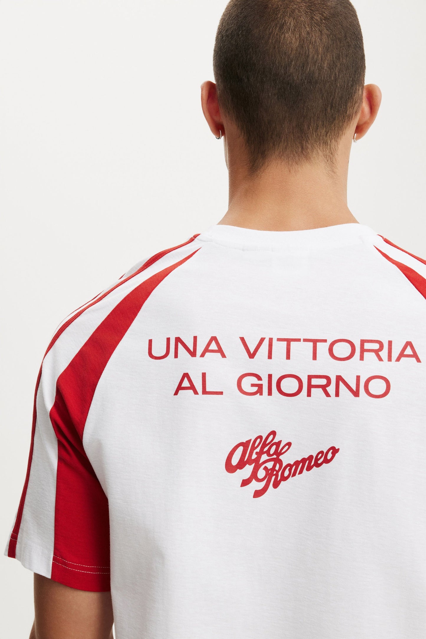 Cropped Fit Alfa Romeo T-Shirt