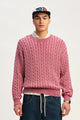 Washed Box Fit Crew Knit