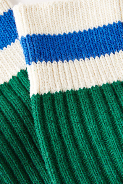 Rib Stripe Sock