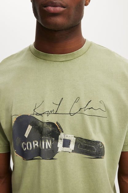 Kurt Cobain Cropped Fit T-Shirt