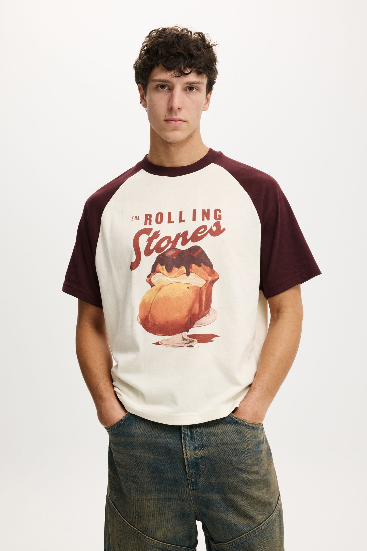 Rolling Stones Cropped Fit T-Shirt