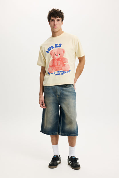 Idles Cropped Fit Music T-Shirt