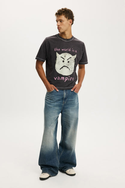 Smashing Pumpkins Cropped Fit Music T-Shirt