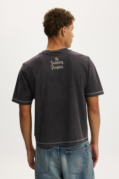 Smashing Pumpkins Cropped Fit Music T-Shirt