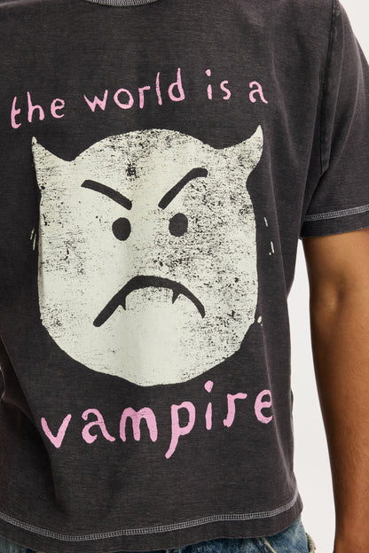 Smashing Pumpkins Cropped Fit Music T-Shirt