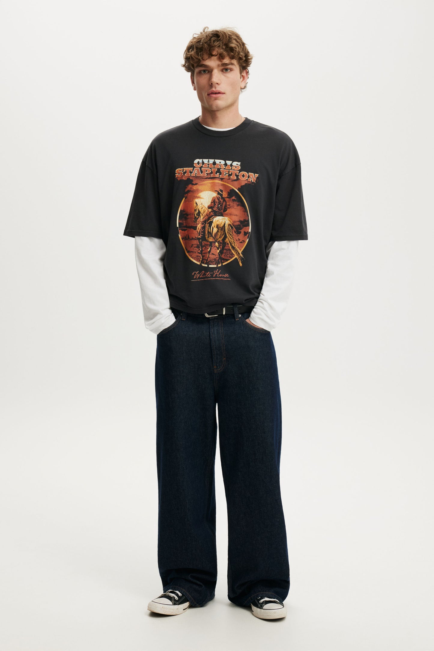 Chris Stapleton Music Crop Fit T-Shirt