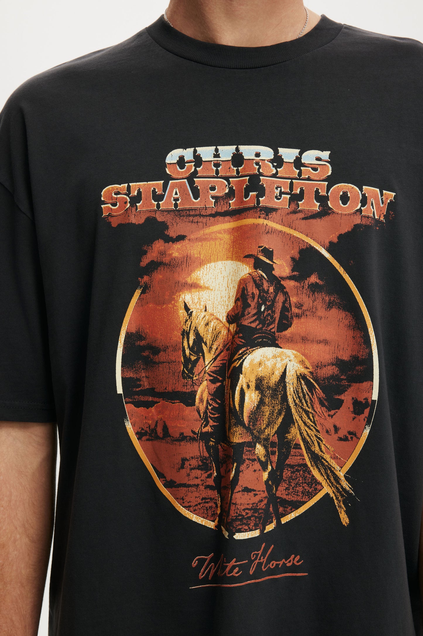 Chris Stapleton Music Crop Fit T-Shirt