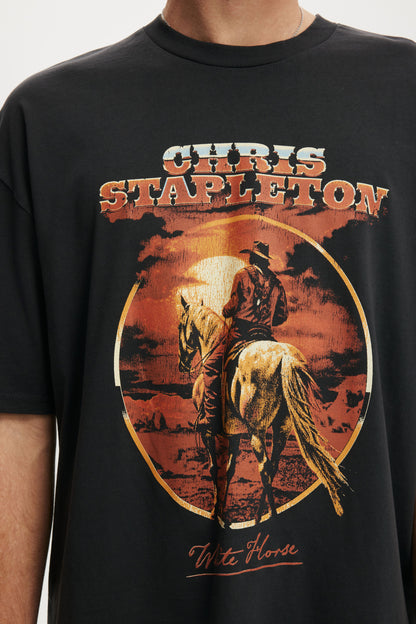 Chris Stapleton Music Crop Fit T-Shirt