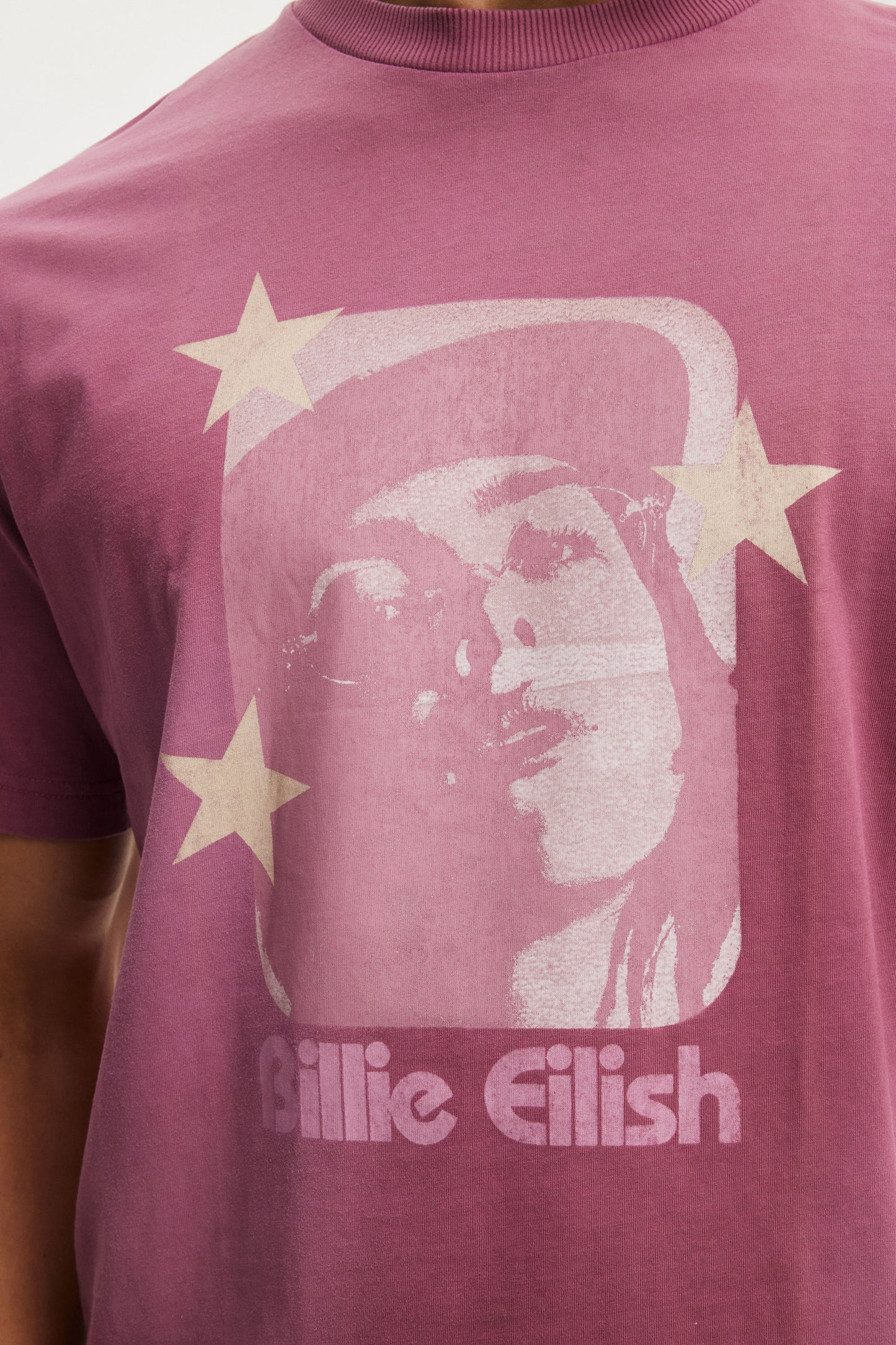 Billie Eilish Cropped Fit Music T-Shirt