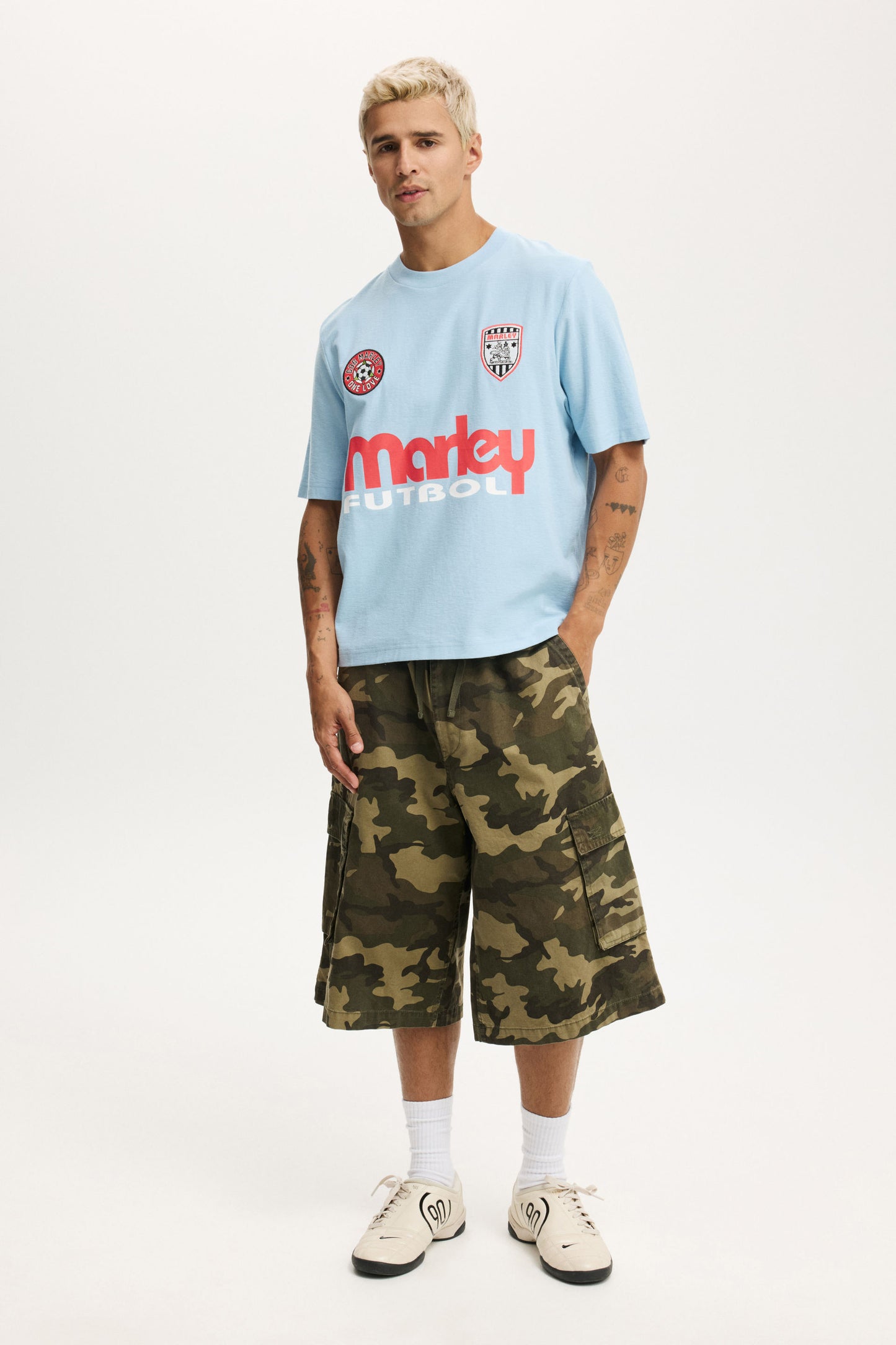 Bob Marley Cropped Fit Music T-Shirt