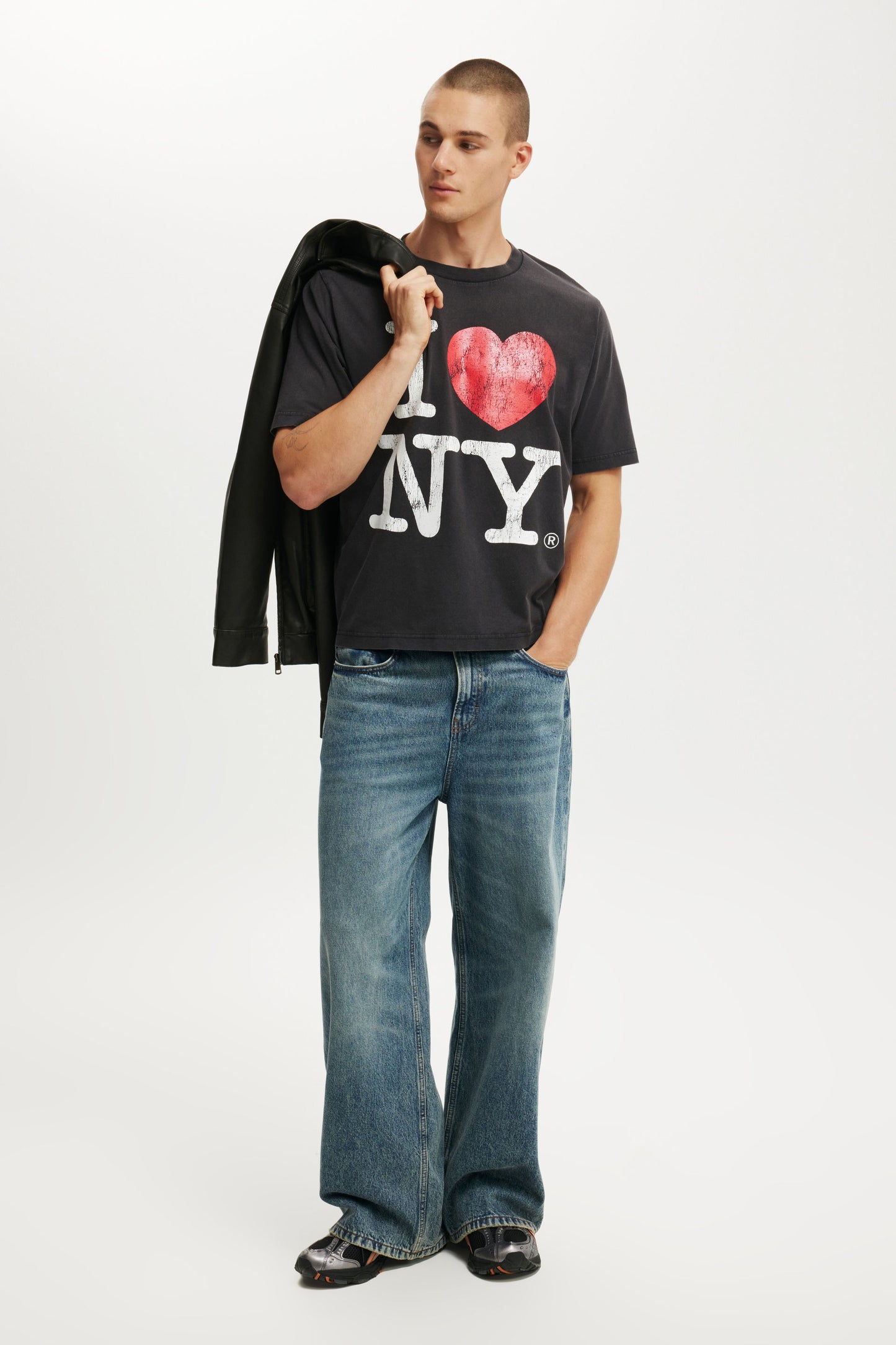 I Love NY Crop Fit T-Shirt