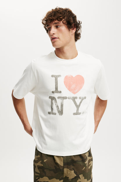 I Love NY Crop Fit T-Shirt
