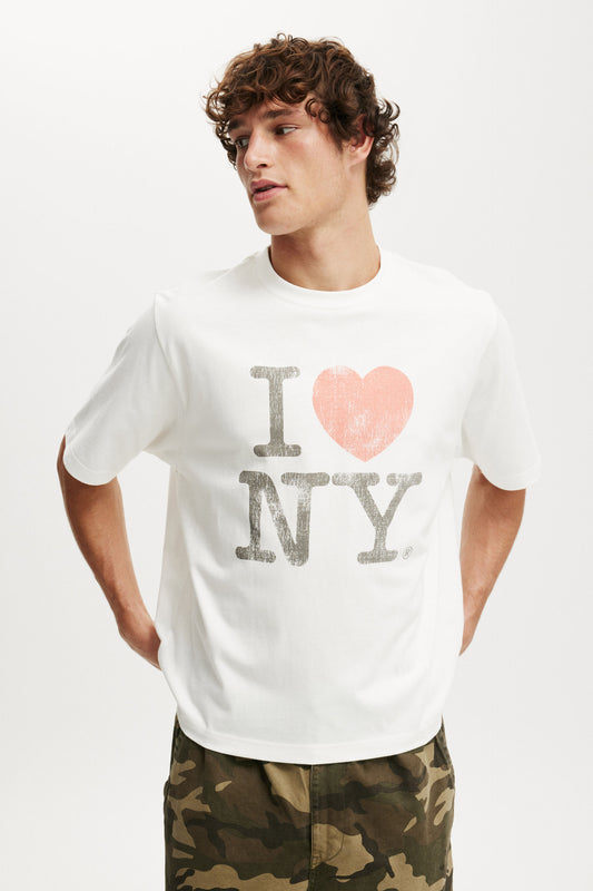 I Love NY Crop Fit T-Shirt