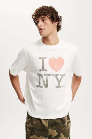 I Love NY Crop Fit T-Shirt