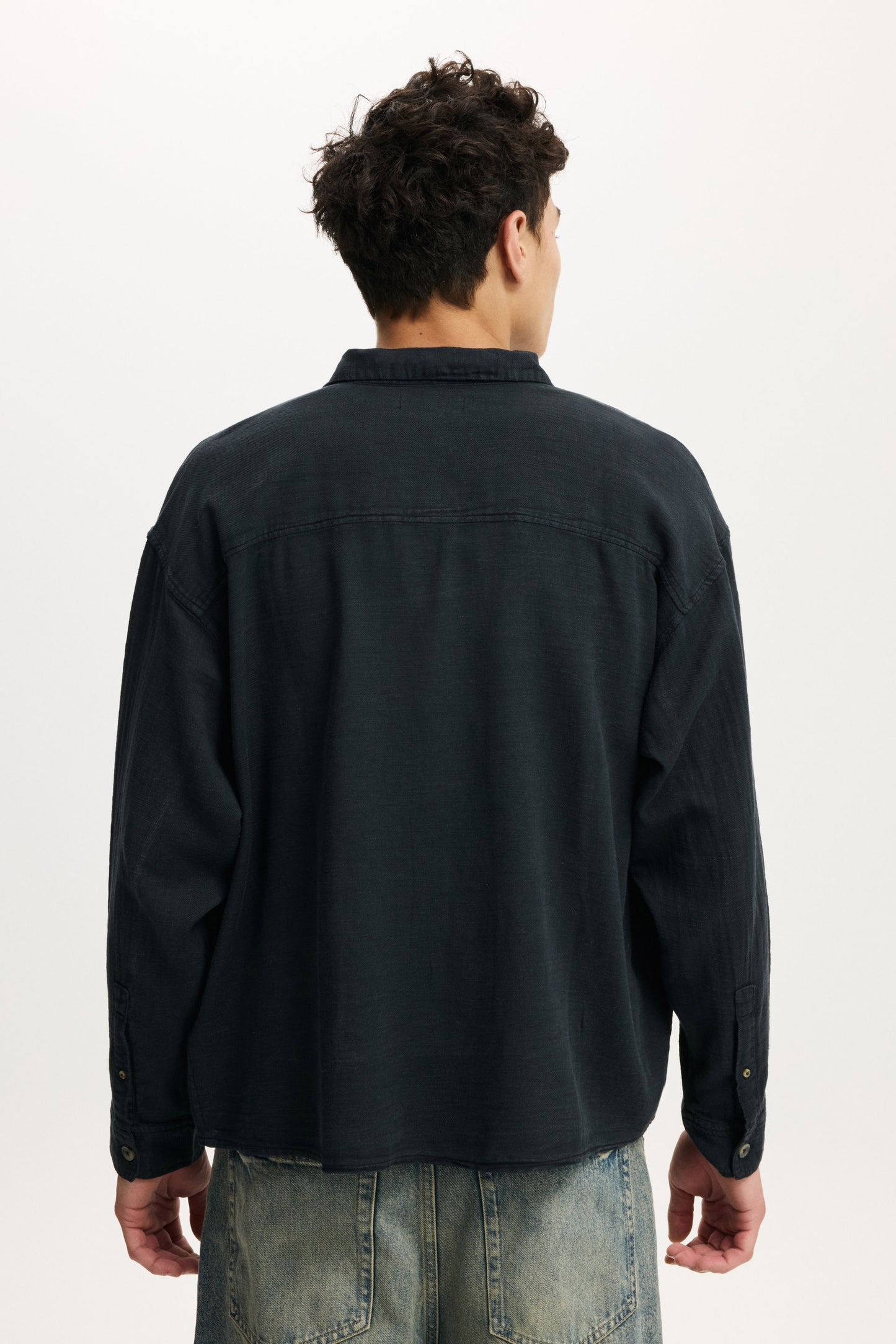 Washed Long Sleeve Shirt