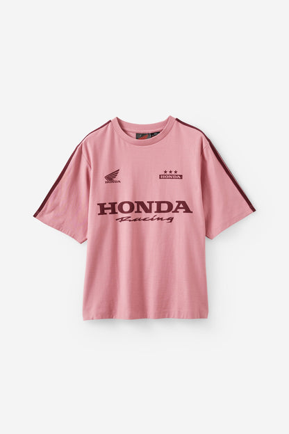 Cropped Fit Honda X Jt Racing T-Shirt