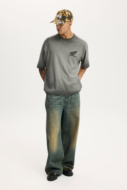 Cropped Fit Honda X Jt Racing T-Shirt