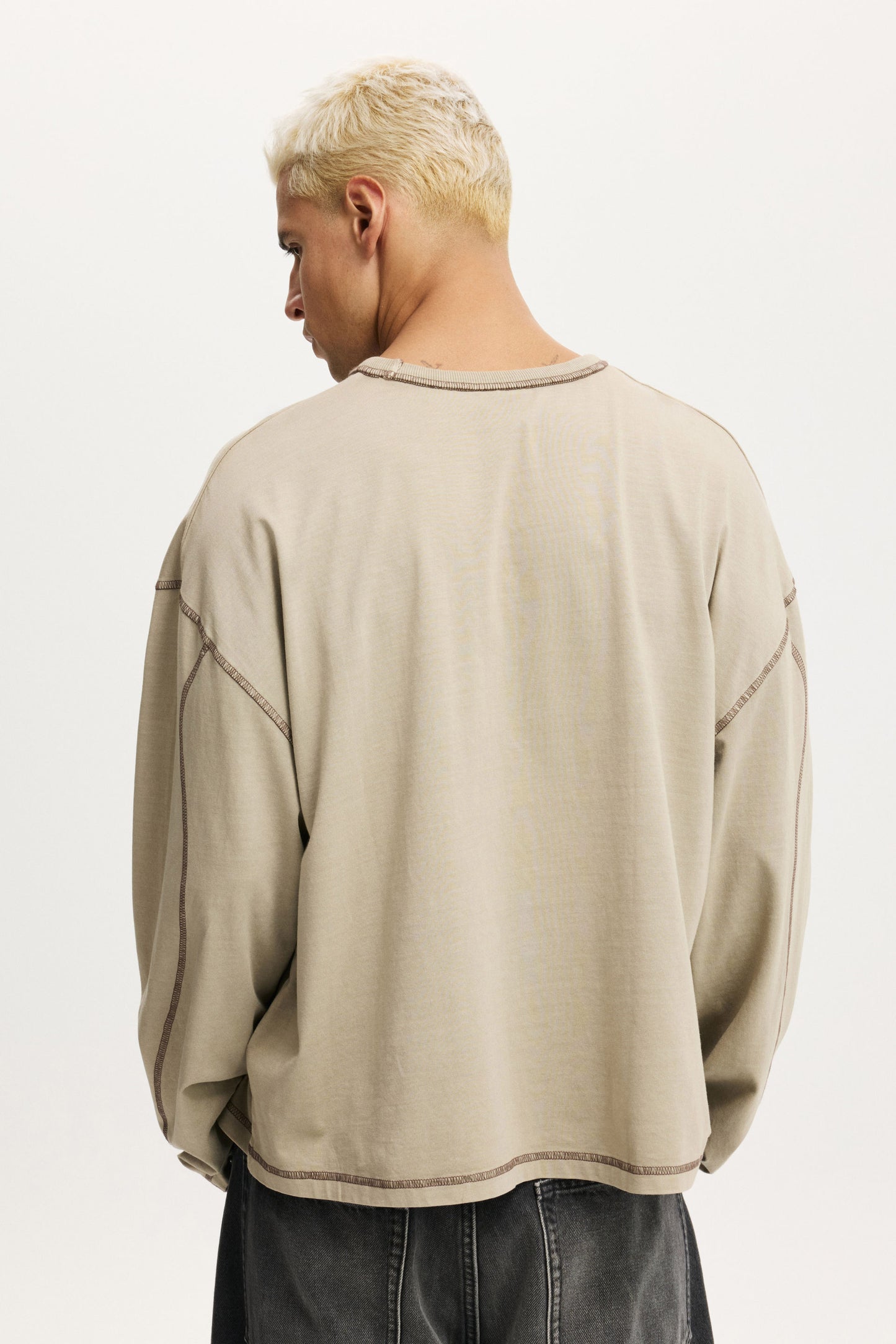 Cropped Fit Honda X Jt Racing Long Sleeve T-Shirt