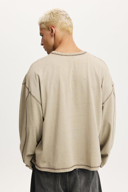 Cropped Fit Honda X Jt Racing Long Sleeve T-Shirt