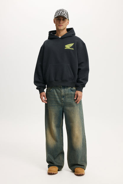 Cropped Fit Honda Jt Racing Hoodie