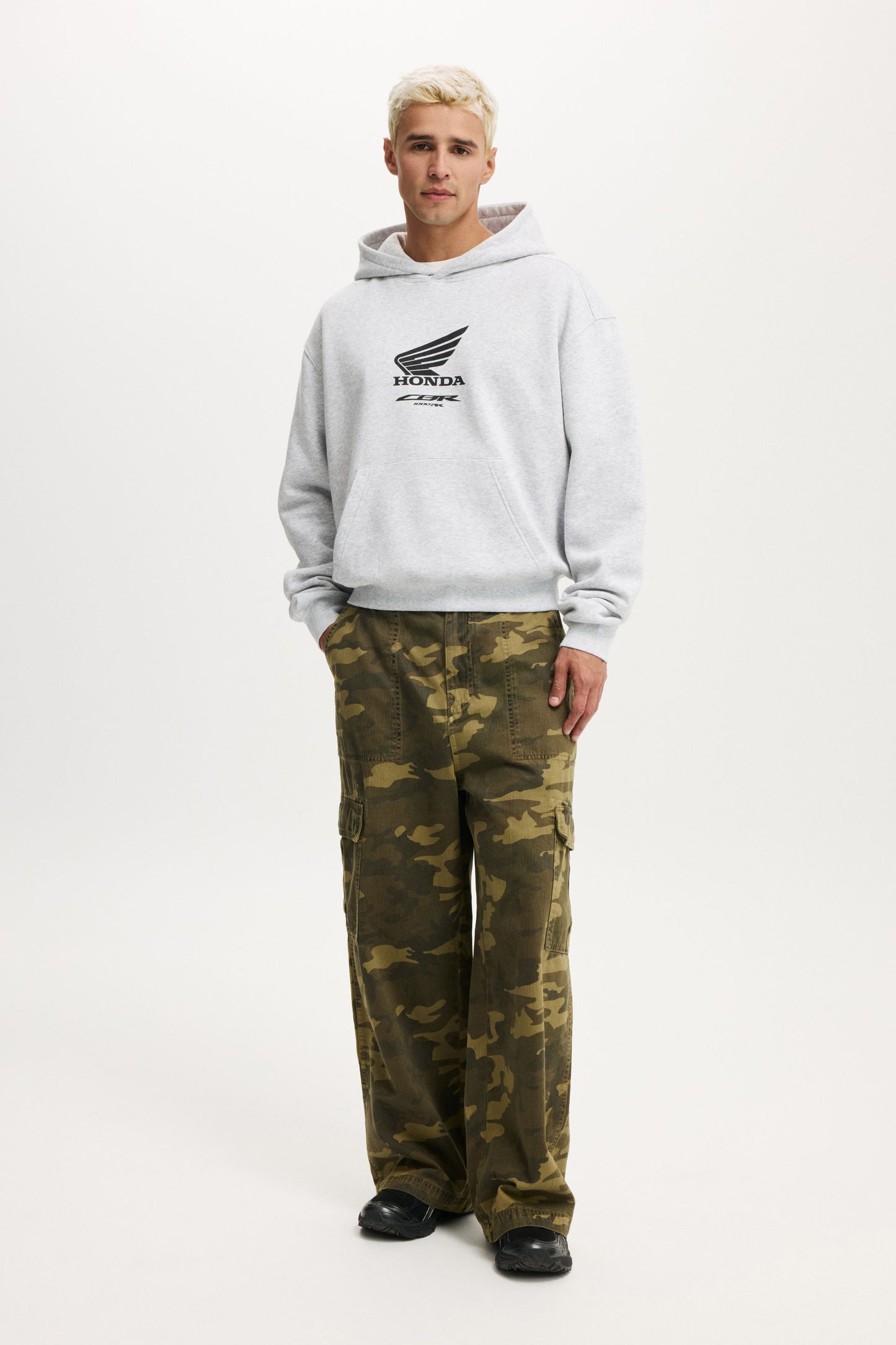 Cropped Fit Honda Jt Racing Hoodie