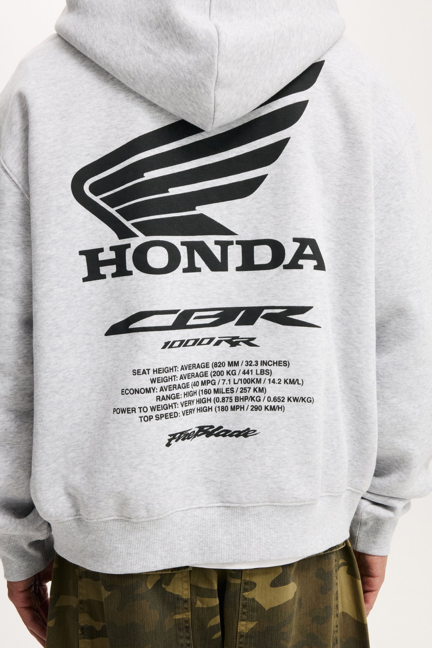 Cropped Fit Honda Jt Racing Hoodie