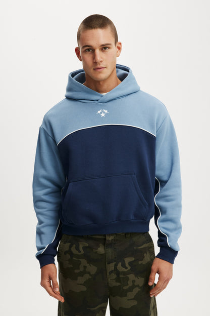 Cropped Fit Graphic Hoodie